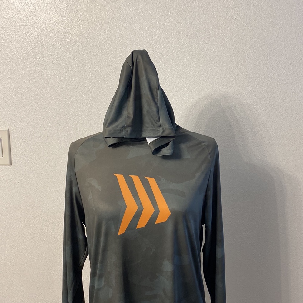 Gillz Contender Series UV Hoodie Rifle Green Small UPF 50+ 150 GSM Interlock - Picture 2 of 8